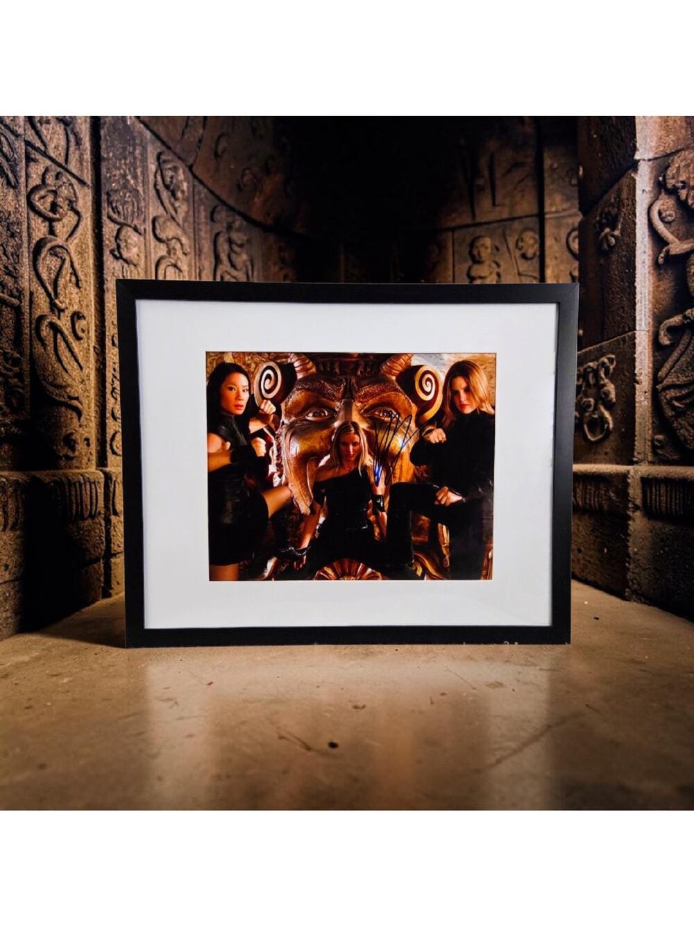 Drew Barrymore Charlie’s Angels Autographed 11X14 Framed & Matted with COA